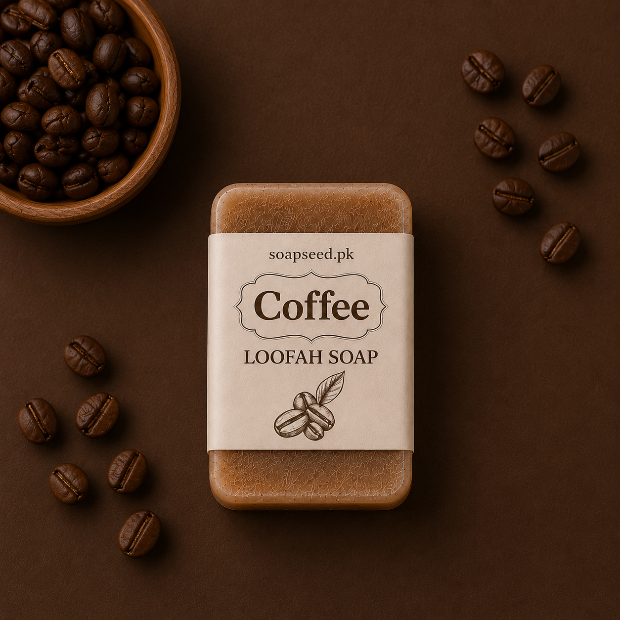 Cofee Loofah Soap